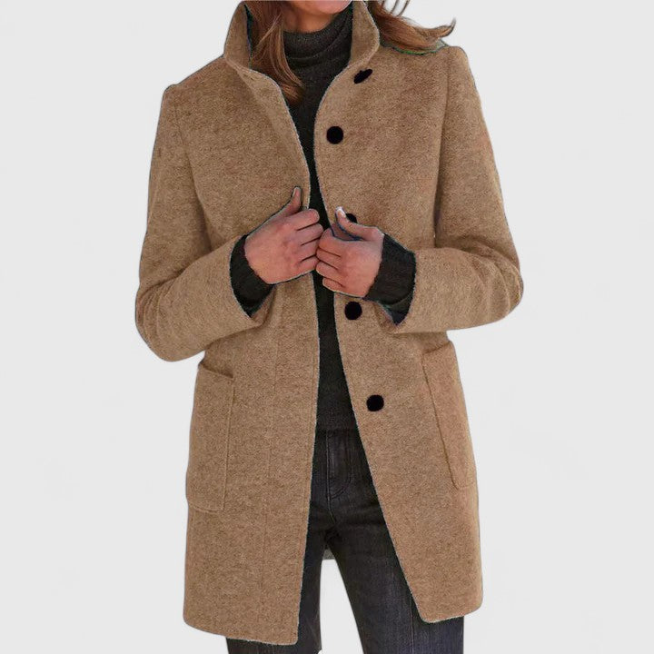 Sofia | Classic Wool Blend Coat