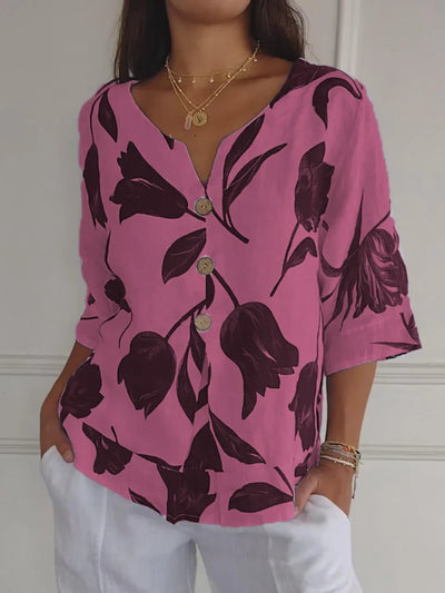 Sofia | Blouse with flowers