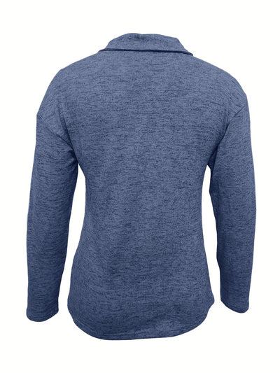 Sofia | Soft Half-Zip with Collar