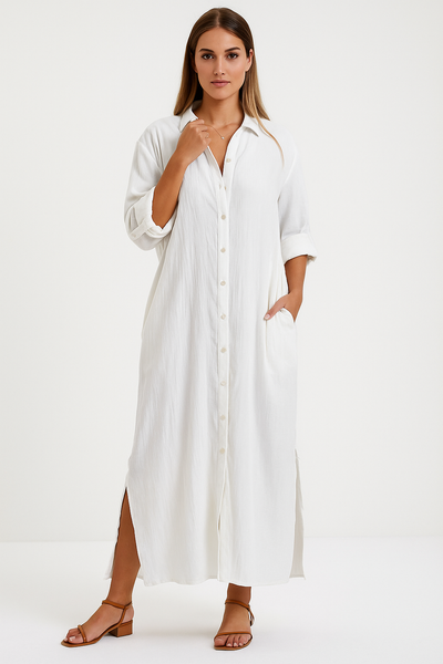 Sofia | Stylish everyday shirt dress