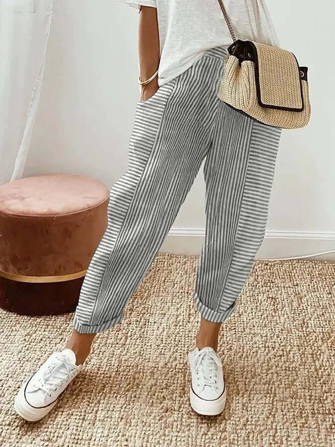 Sofia | Striped trousers