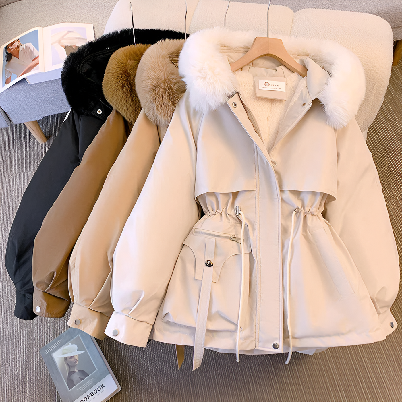 Sofia | Luxury short winter coat