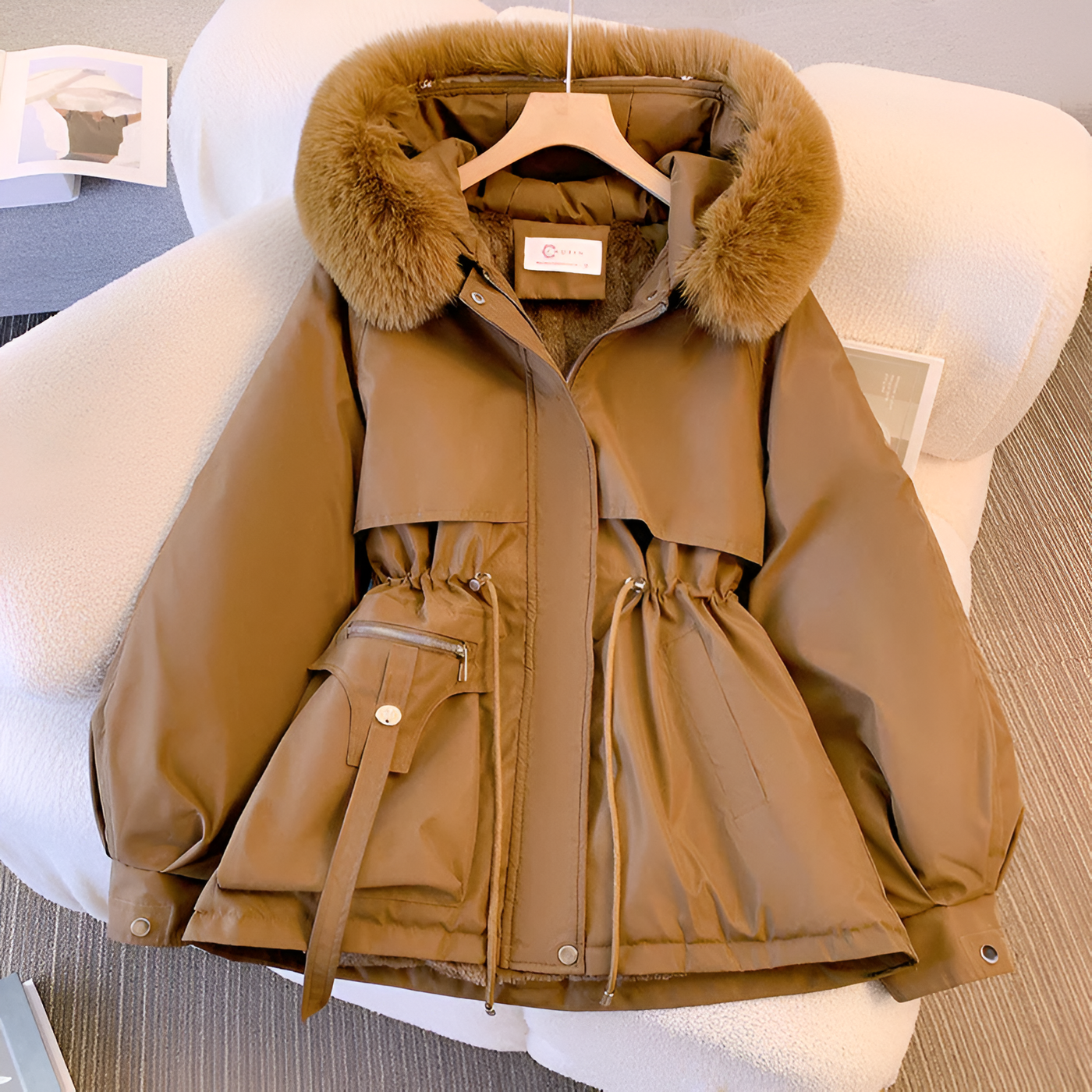 Sofia | Luxury short winter coat