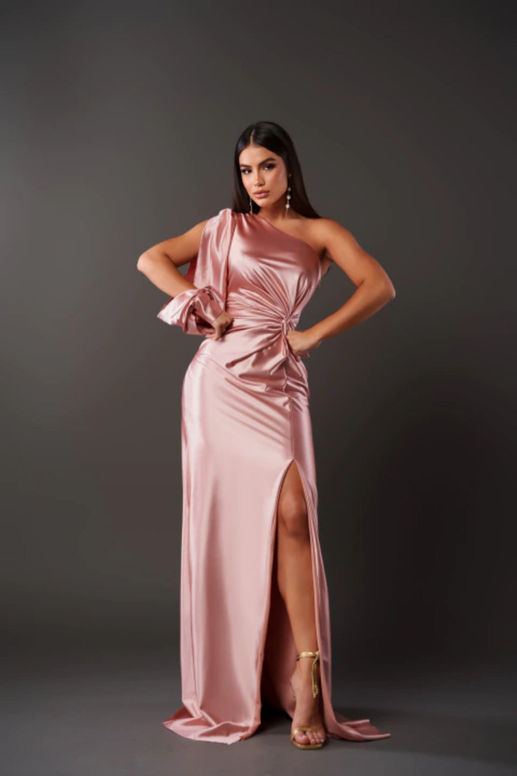 Sofia | Satin dress