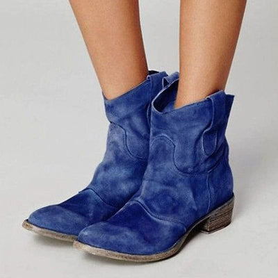 Sofia | Suede western boots