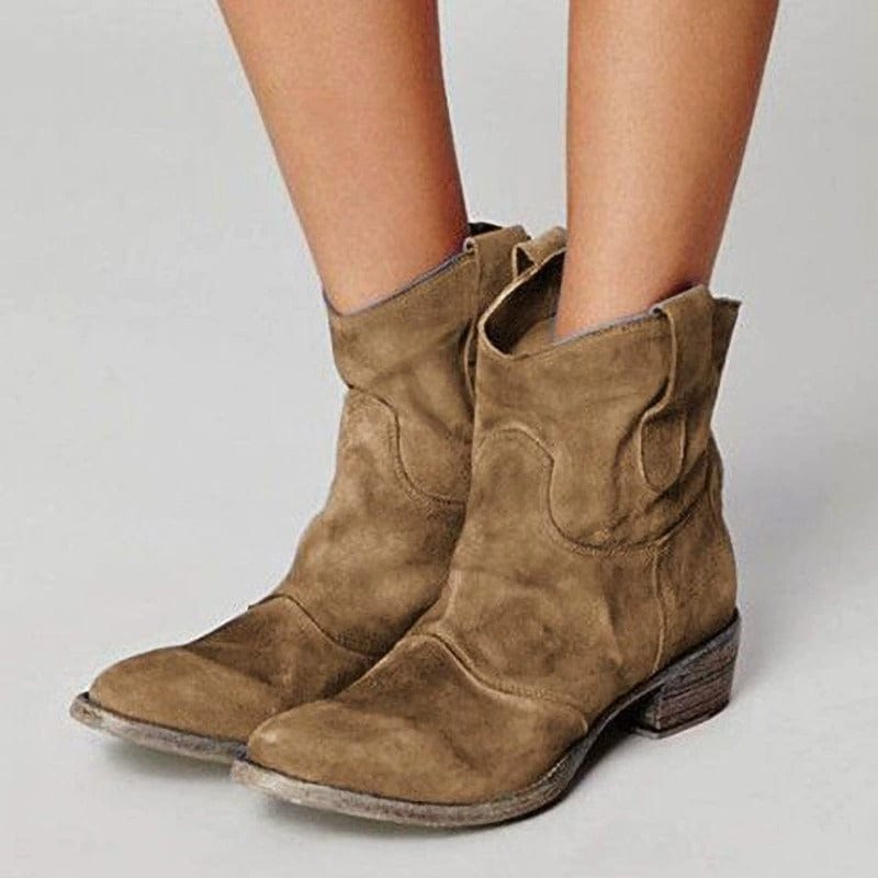 Sofia | Suede western boots