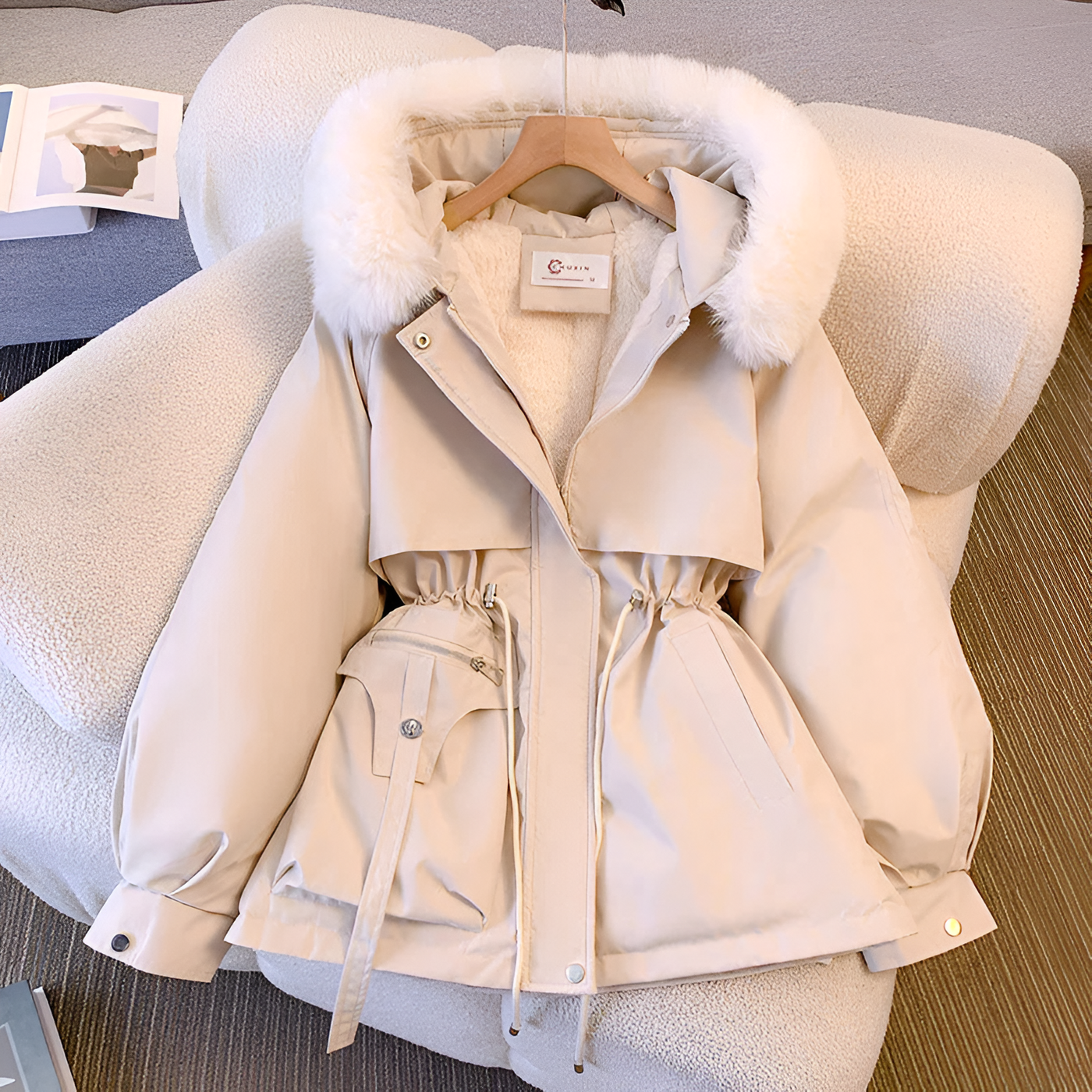 Sofia | Luxury short winter coat