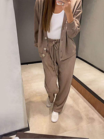 Sofia | Knitted 2-piece comfort set