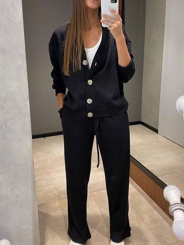 Sofia | Knitted 2-piece comfort set