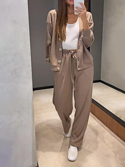 Sofia | Knitted 2-piece comfort set