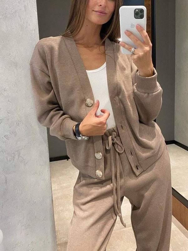 Sofia | Knitted 2-piece comfort set