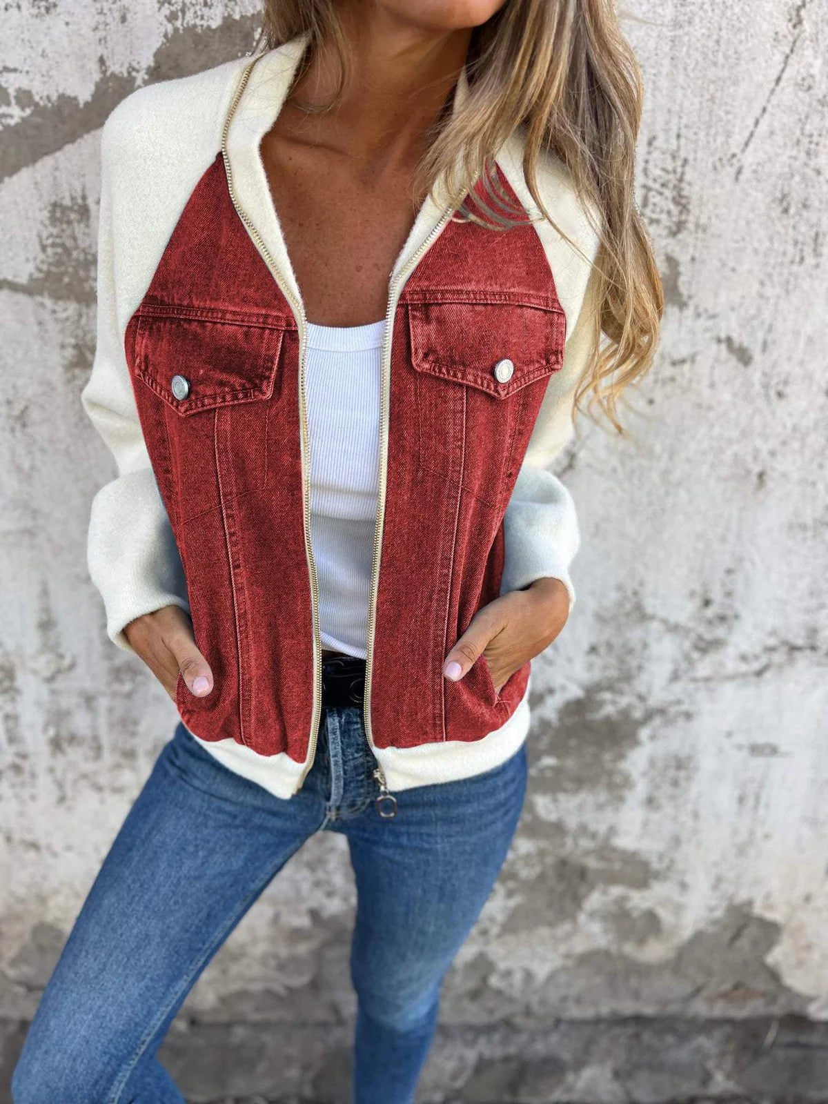 Sofia | Modern denim jacket