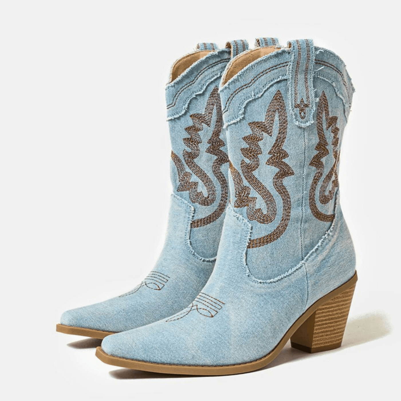 Sofia | Denim ankle boots