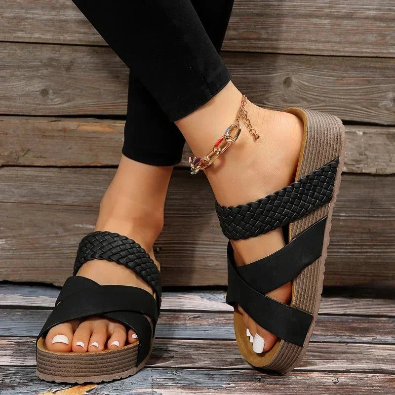 Sofia | Orthopaedic leather sandals
