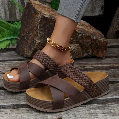 Sofia | Orthopaedic leather sandals
