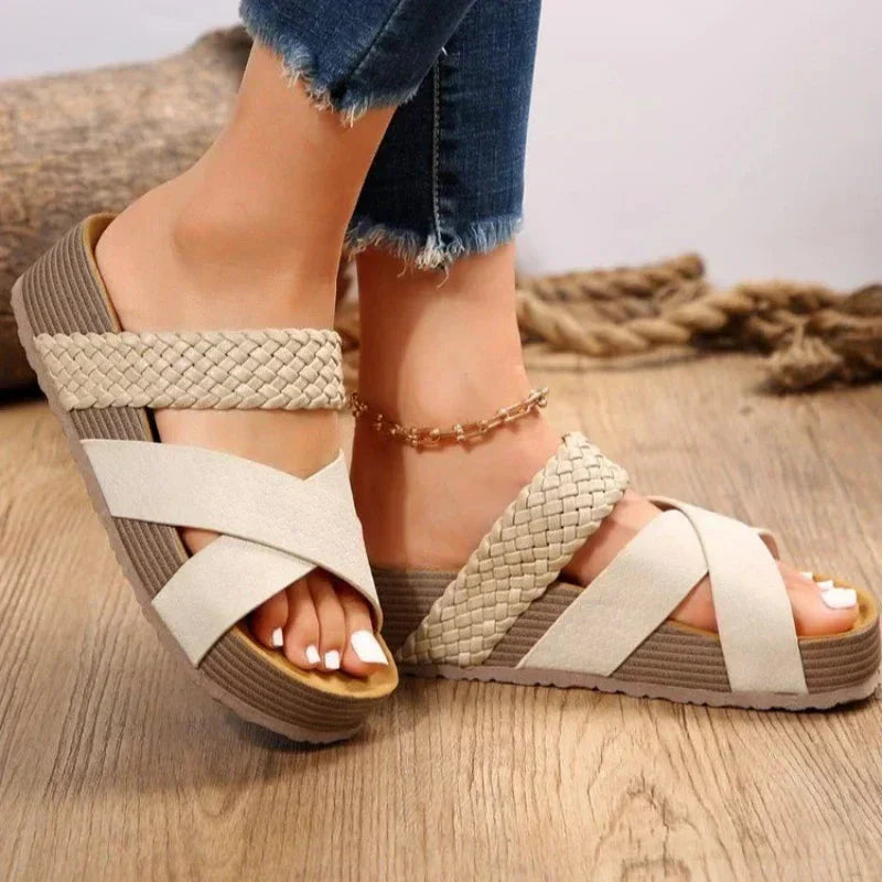 Sofia | Orthopaedic leather sandals