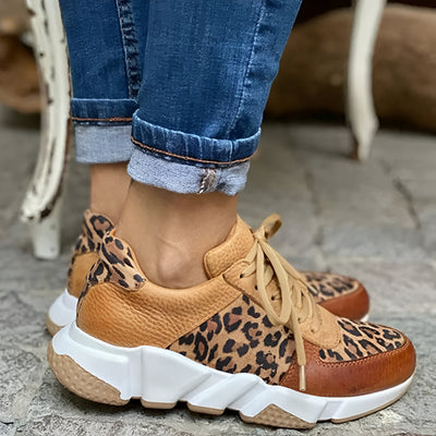 Sofia | Stylish sneakers in leopard print