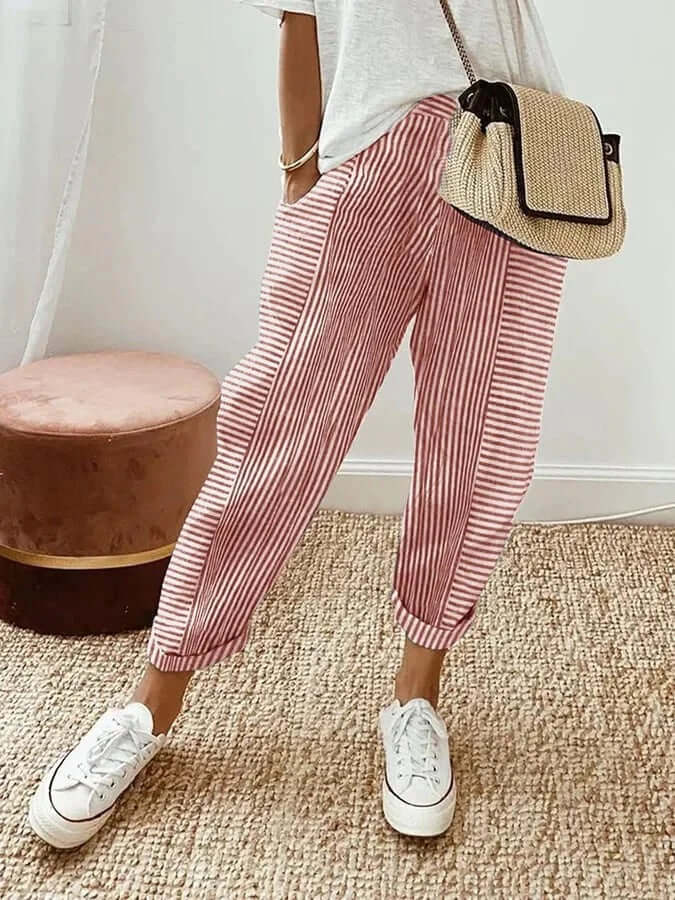 Sofia | Striped trousers