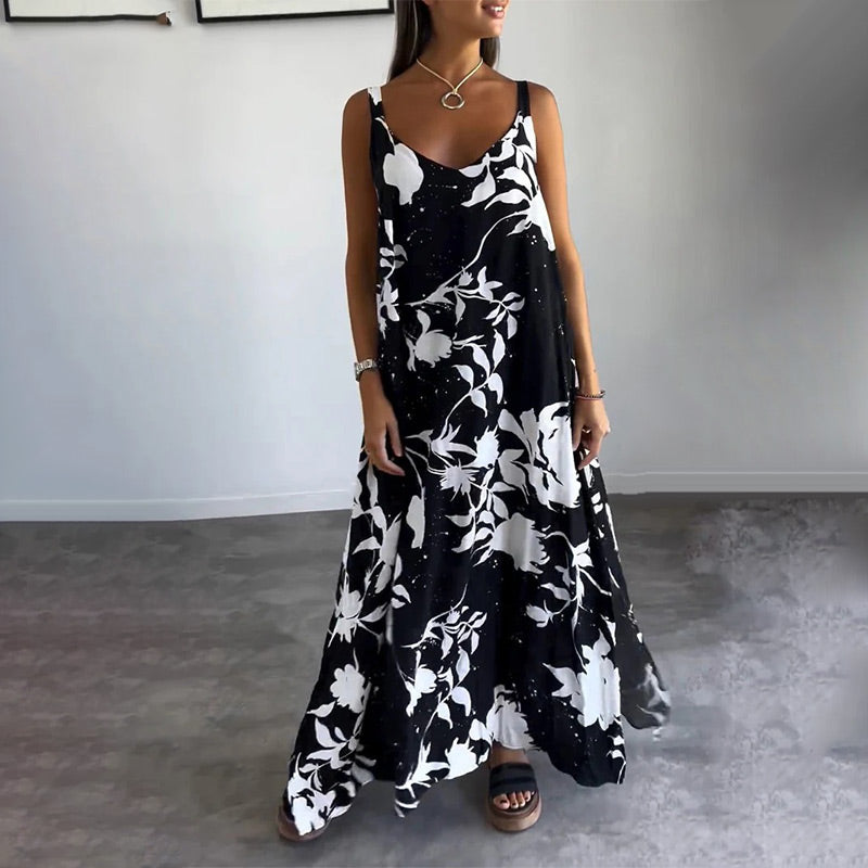Sofia | Flowing floral dress