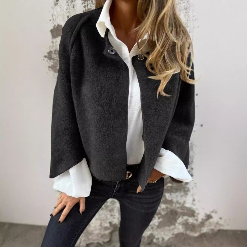 Sofia | Short Coat With Chic Flared Sleeves