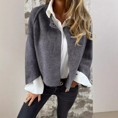 Sofia | Short Coat With Chic Flared Sleeves
