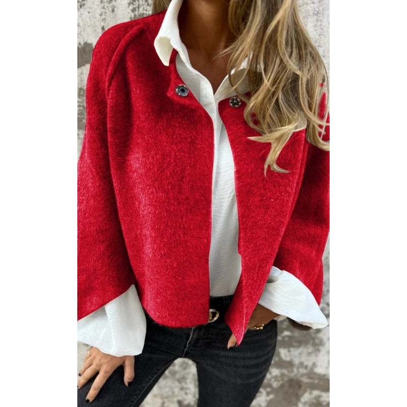 Sofia | Short Coat With Chic Flared Sleeves