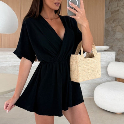 Sofia | Short summer dress with sweetheart neckline