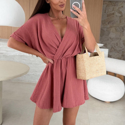 Sofia | Short summer dress with sweetheart neckline
