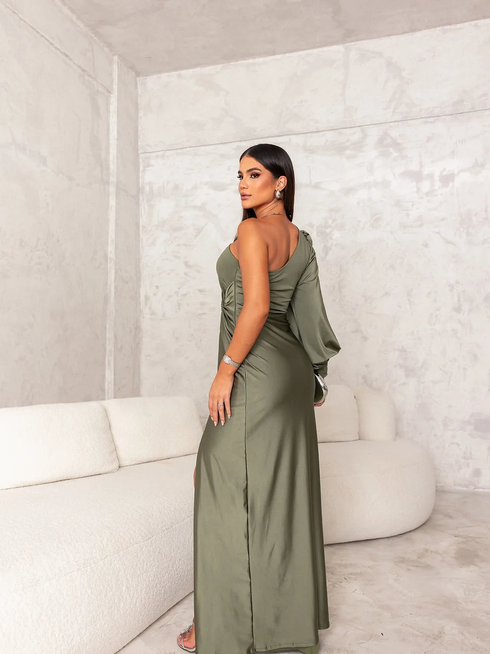 Sofia | Satin dress