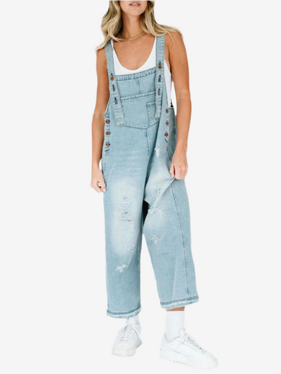 Sofia | Modern denim jumpsuit