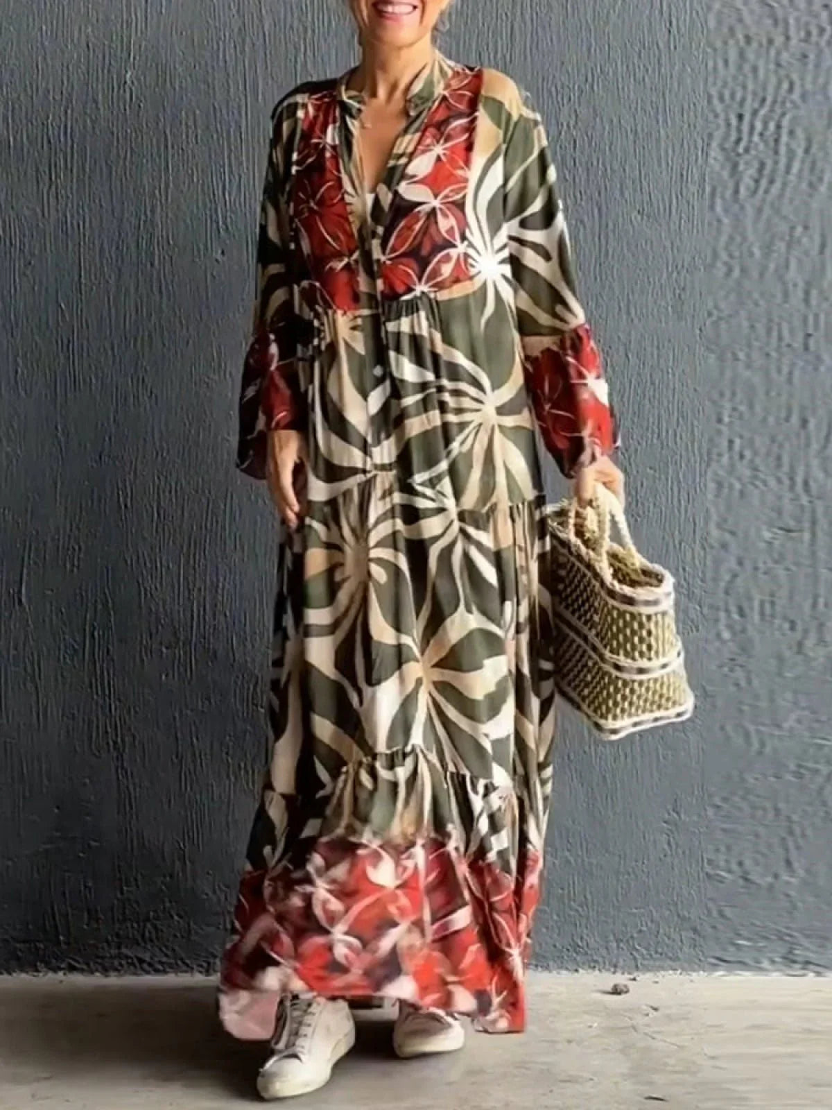 Sofia | Flowing boho dress