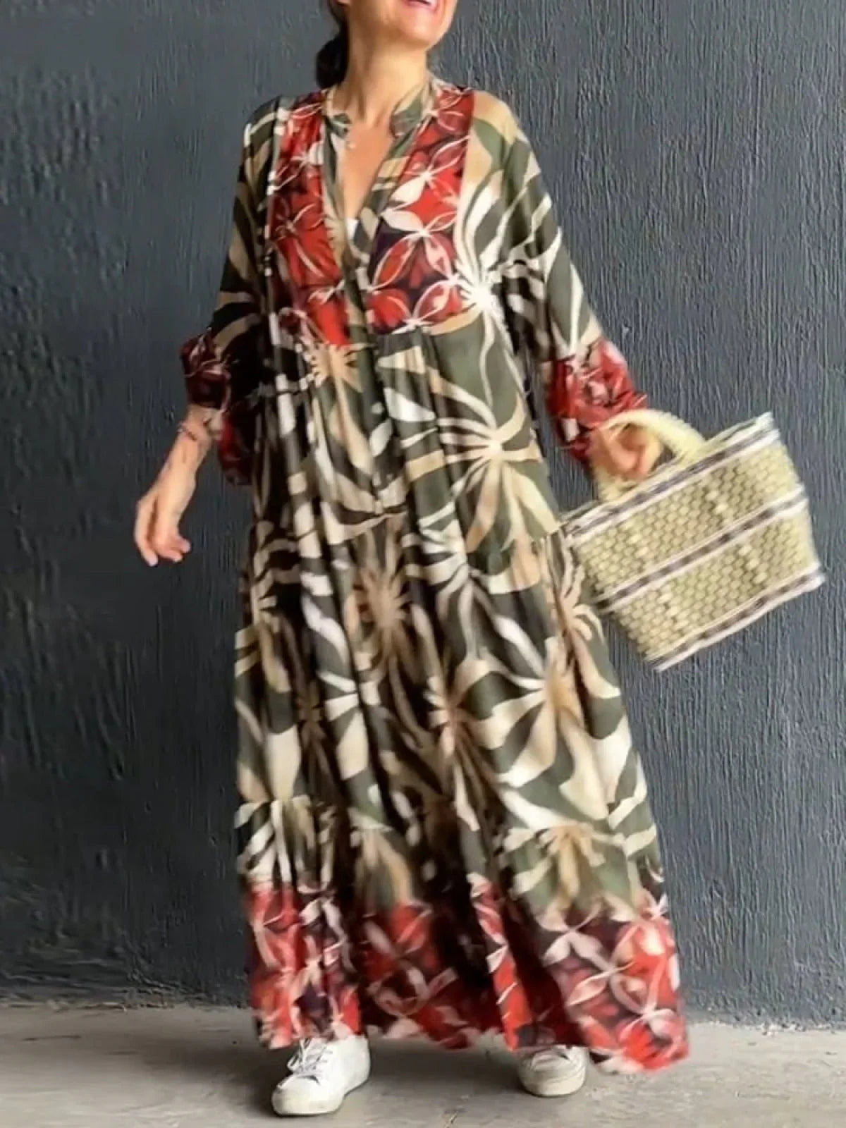 Sofia | Flowing boho dress