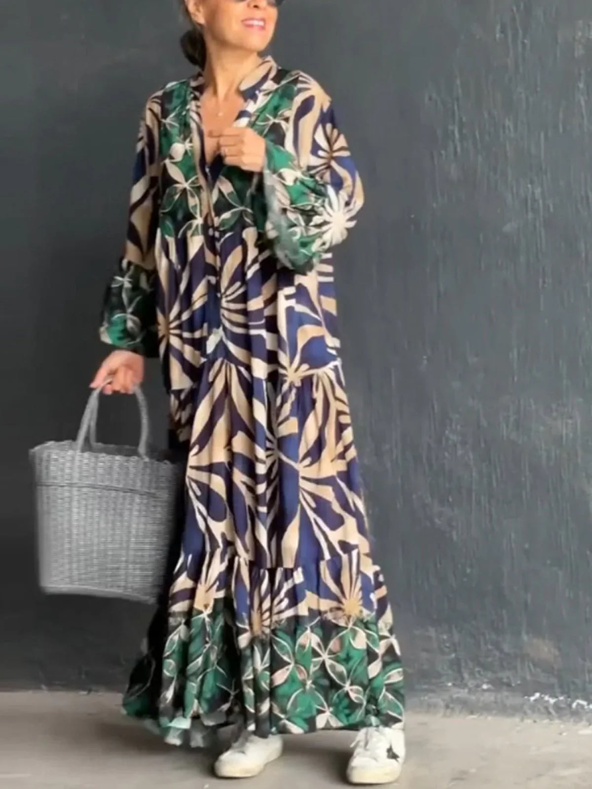 Sofia | Flowing boho dress