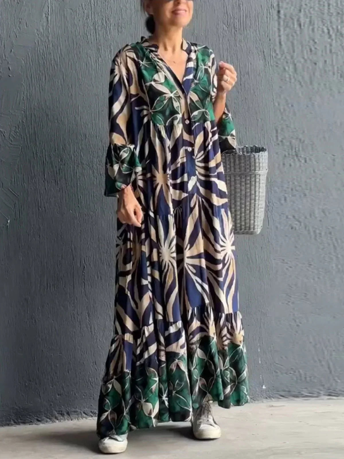 Sofia | Flowing boho dress