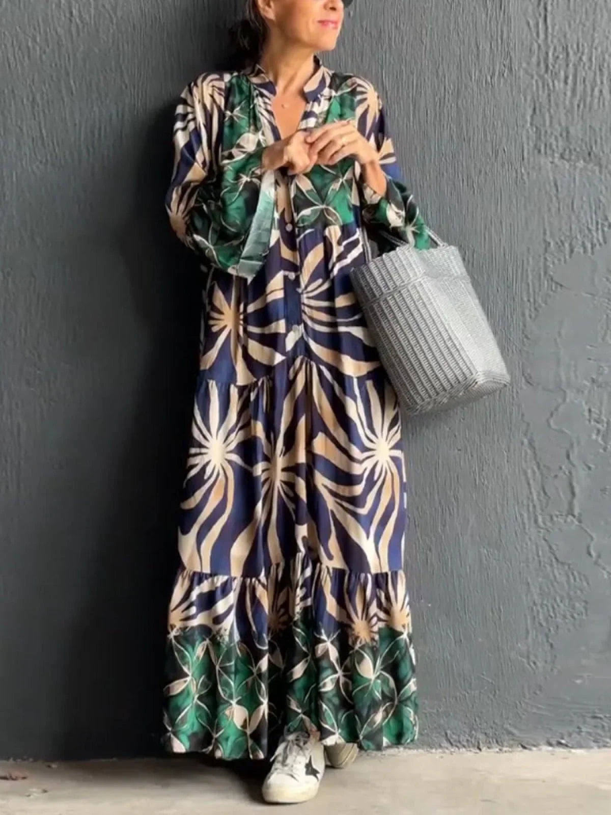 Sofia | Flowing boho dress